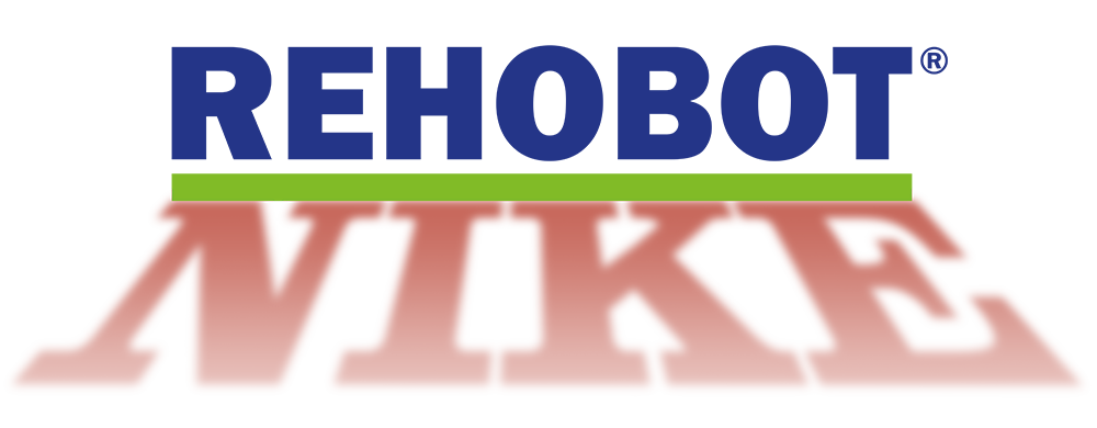 REHOBOT Hydraulics logotype with NIKE shadow